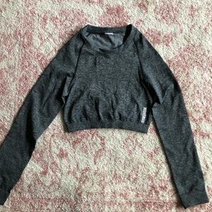 Adapt marl seamless crop top